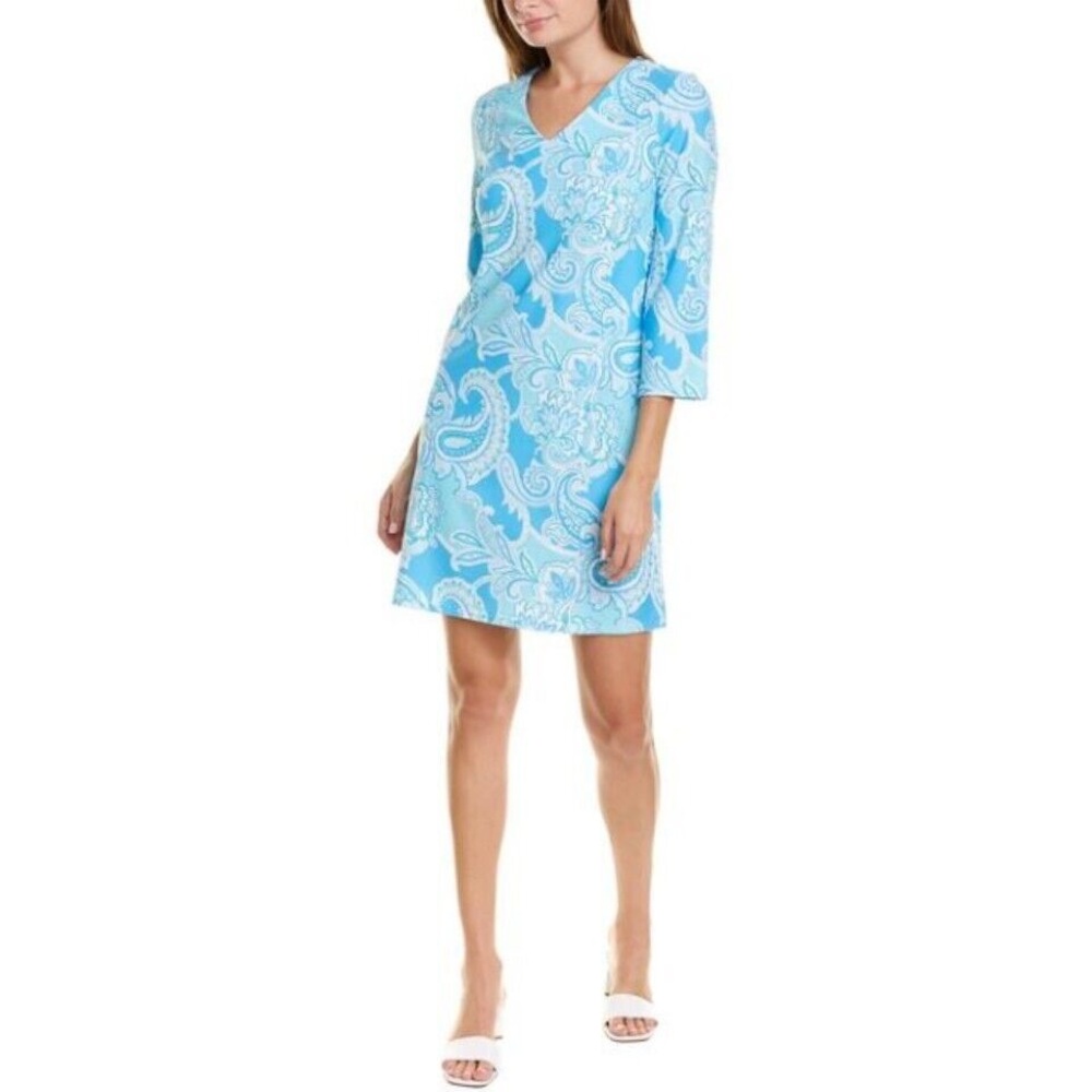 Size small Jude Connally tunic summer dress with 3/4 sleeves.